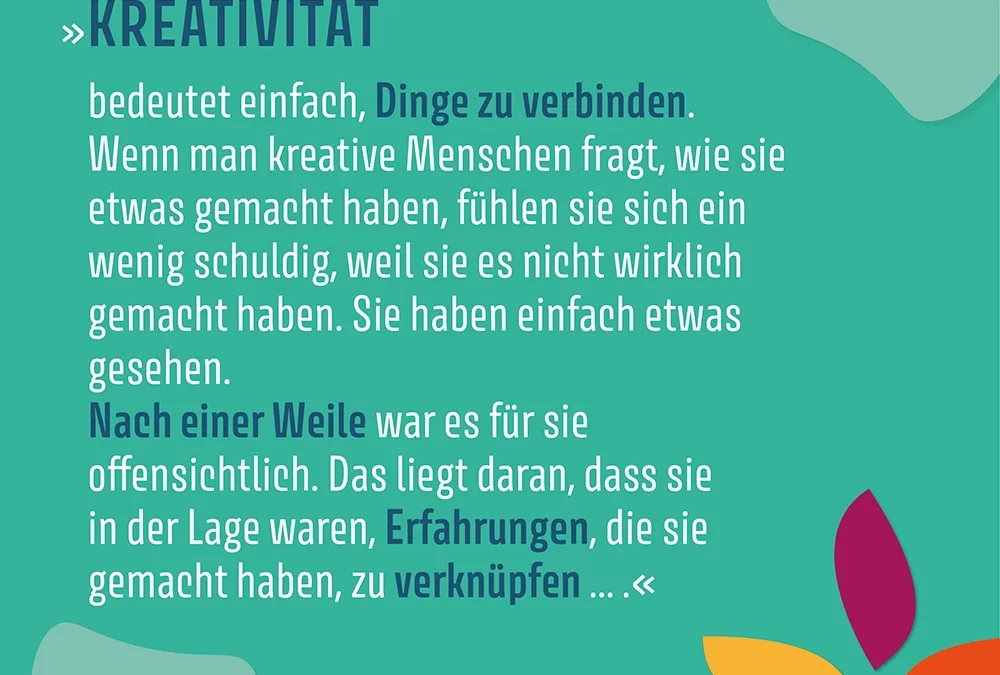 Kreativität (Teil 3)